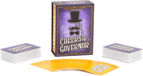 Cheers to The Governor - Card Games for Family Game Night - Party Games for Kids 8 and Up - Travel Games for Adults