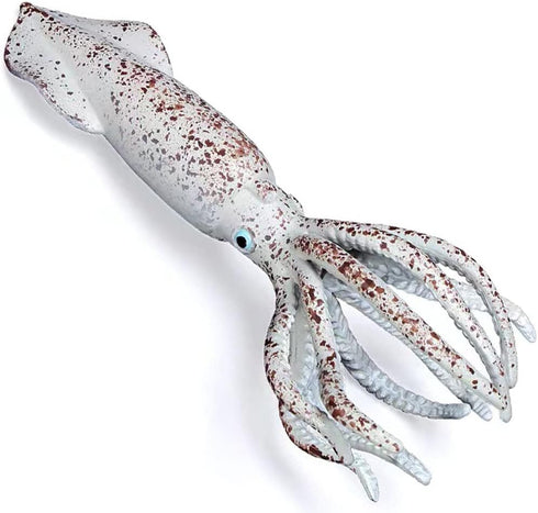 Gemini&Genius Squid Toy for Kids - Marine Animal Ocean World Toy Figure - 6 Inches Length Sea Animal Action Figure