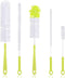 Vila 5-Pack Reusable Straw Pipe Cleaner Brush Set, Long Pipe Brush Cleaner Tool
