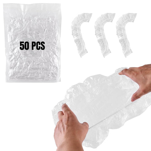 YNSHOUNA 50 PCS Potty Chair Liners with Elastic, Disposable Portable Potty Training Bags,
