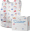 KIIS Disposable Baby Bibs, Waterproof Smock Bibs, Full Coverage for Toddlers &