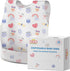 KIIS Disposable Baby Bibs, Waterproof Smock Bibs, Full Coverage for Toddlers &