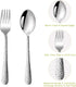 TeamFar Child Utensils Set of 6, Stainless Steel Kids Silverware Spoons & Forks for Self Feeding, Dishwasher Safe