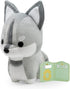 Bellzi Wolf Stuffed Animal, Soft Cute Gray Wolf Plush Toy, Gifts for All Ages, Kids, Babies, Toddlers, Wolfi