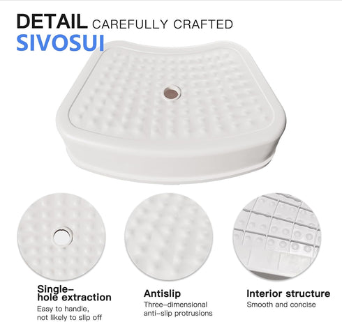 SIVOSUI Non-Slip Kids Step StoolSturdy Safe Toddler Step Stool for Bathroom Sink, Potty Training, Kitchen