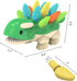 Toddler Montessori Toys Educational Dinosaur Game Learning Activities for 1-4 Year Old Kids Birthday Gifts