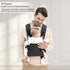 Tiger&Kitty Carrier,4-in-1 Backpack Baby Sling Ergonomic Baby Front Carrier,Newborn to Toddler Wrap Lightweight