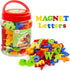 123 Set Counting 3 4 5 Kid(78 Coogam Magnetic Letters Numbers Alphabet Fridge Magnets Colorful Plastic ABC Educational