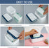 DNAMYJME Wipes Dispenser Baby Wipe Holder, Dustproof Refillable Wipe Container Large Capacity Tissues Wipes Case