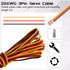 WMYCONGCONG 30 Kits Servo Plug Connector with 16Ft 22Awg Servo Wire, Male Female Kit Compatible with Futaba