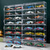 Hot 1/64 Scale Matchbox Wheels Toy Car Display Case Holds 32 Toy Cars Storage Organizer,Dustproof,Clear Matchbox Toy Car Display Box 6.5 X 7.5 X 1.6 inches 4pcs (2PCS(16 Slots))