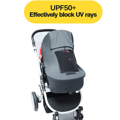 Universal Sun Shade for Strollers - Sun Protection Shade Cover Baby Stroller (UPF50+)