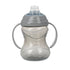 Nuby Clik-It Soft Spout No-Spill Training Sippy Cup with Handles - 10 Oz, 3-Pack, Neutral, 4+ Months