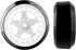4PCS 12mm Hub Wheels - 1:10 Hard Plastic RC Drift Car Tires for Traxxas HSP Tamiya HPI Kyosho On-Road Drifting Car