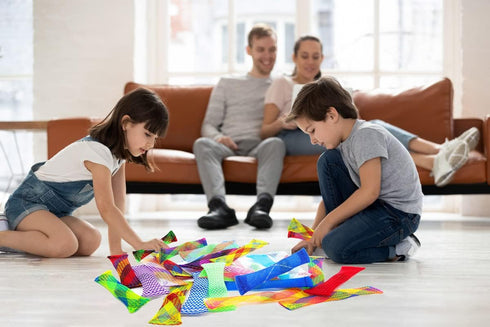 44 Pcs Mixed Color Marble Mesh Fidget Toy - Stress Relieve Toy for Adults and Children, ADHD ADD OCD Autism