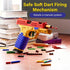 SHATGYI Set Toy Gun Building Block Kit, DIY Fidget Pistol Toy for Adults, Funny Building Blocks with Display Stand