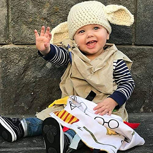 Baby Jack & Co 14x18” Wizard Lovey Tag Toys for Babies, Soft & Safe, BPA Free with Stroller Clip