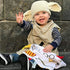 Baby Jack & Co 14x18” Wizard Lovey Tag Toys for Babies, Soft & Safe, BPA Free with Stroller Clip