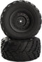 RC Tires Wheels Spare Parts 90115 for 1:12 Bruhless Brushed 903 HM121 YC300 RC Car Trucks (2 PCS)