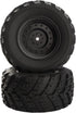 RC Tires Wheels Spare Parts 90115 for 1:12 Bruhless Brushed 903 HM121 YC300 RC Car Trucks (2 PCS)