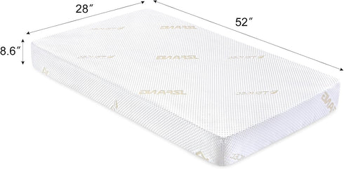 52" 28", Premium Crib Mattress Pad Cover Waterproof Protector Sheets x Soft, Comfortable and Breathable