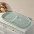 Baby Changing Pad Waterproof in EVA Foam, Baby Changing Mat Wipeable Baby Changing Table Pad, Adjustable Safety Belt