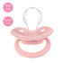 Large Pink Silicone Pacifier for Sleep and Anxiety Relief