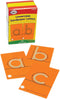 DDidax Lowercase Sandpaper Letters, 28 Tactile Alphabet Cards for Pre-K to 1st