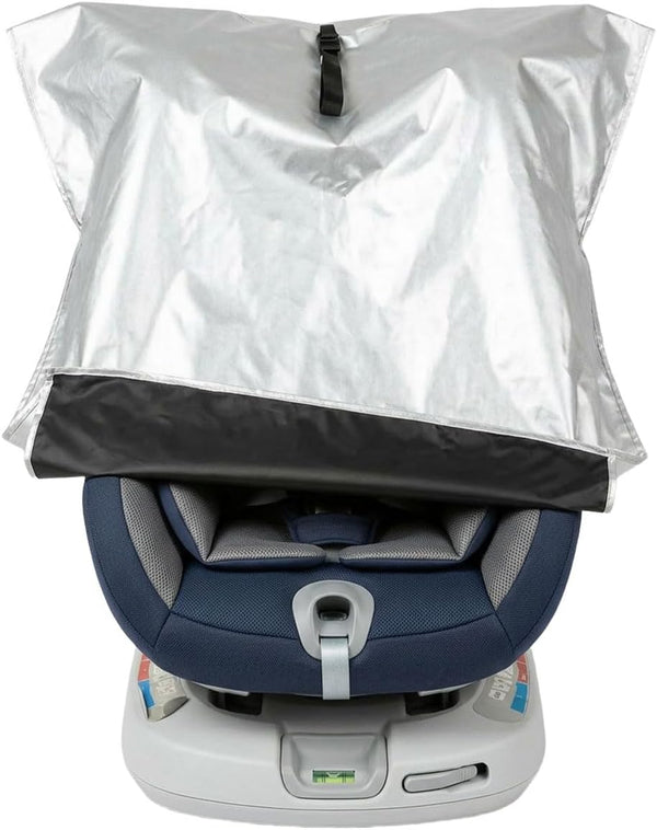 Tuxihapp Baby Car Seat Sun Shade Cover, Reflective Infant Car Seat Cooler Heat