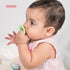 3-36 2 Pack Kids Heroes One-Piece Silicone Pacifiers for Babies Months, BPA-Free, (Mint Green and Vanilla)