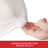Pack 2 Pack Pack and Play Mattress Pad Protector Waterproof, Cotton Fabric Absorbent, Soft and Play Sheets, Fits Graco
