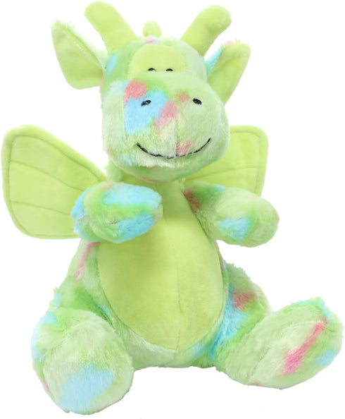 WISHPETS 12" Plush Green ConfettiSoft Dragon, Soft Stuffed Animal