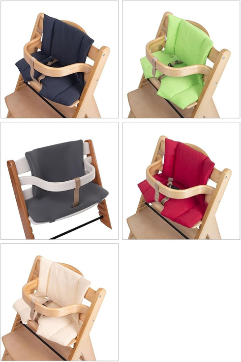 KMGDM Soft Seats Cushions with not Slip designs & Easy Attachments Comfortable Highchair Pad Easy to Use Pad for Wooden