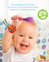 Bloobloomax Soft Baby Rattle Wrist Rattle Foot Finder Socks Set - Cotton and Plush Stuffed Infant Toys (8pcs-B Set)
