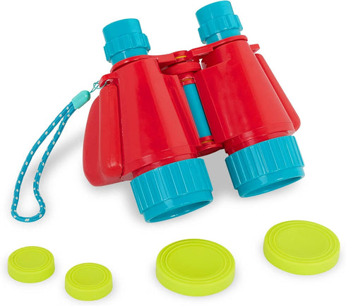 B. toys Kids' Binoculars with Strap, Outdoor Toys for Camping, Hiking, Bird Watching for Children 3 Years +
