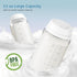 Snugtale 22oz 24H+ 2 Portable Breast Milk Cooler Bottle Milk Cooler for Breastmilk, Cooling, with BPA-Free Bottles
