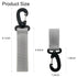 DEVPSISR Mommy 2Pcs Baby Stroller Hooks Clip Universal Stroller Clips Stroller Accessories Hook Hook for Stroller