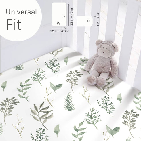 Pack Set 2 Pack, Pack GRSSDER Stretchy Ultra Soft Jersey Knit Fitted n Play Sheets Universal Fitted Portable