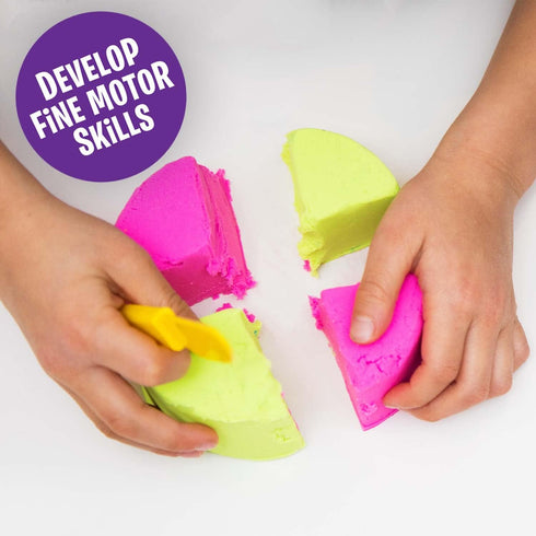 8-Pack 3+ Educational Insights Playfoam Sand - Play Sand for Sensory Table, Squishy Sensory Bin Filler, Moldable