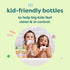 14 Oz (Pack 2) Babyganics Foaming Body Wash, Berry Berry, Tear-Free, Fl