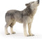 Papo Hand-Painted Figurine, Wild Animal Kingdom Howling Wolf, 50171, Collectible for Children