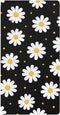 CZXW Black White Daisy Crib Sheets Fitted 52" x 28" Natural Cotton Soft