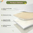 Baby Changing Pad, Portable Diaper Changing Mat for Baby & Toddler, Non-Slip Washable Changing Table Pad for Dresser