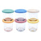 Elk and Friends 4oz Borosilicate Glass Baby Food Storage Jars with Silicone