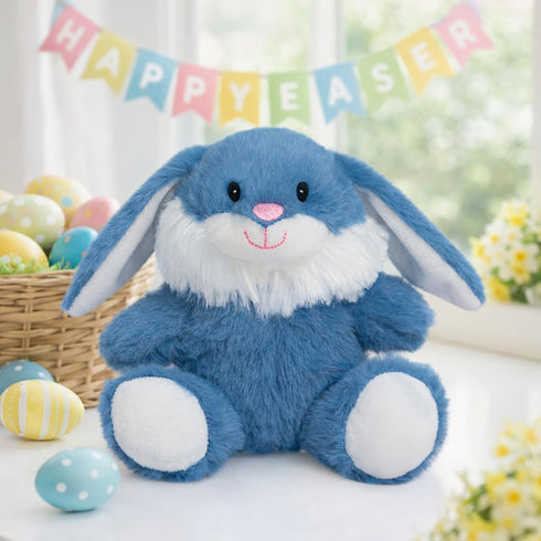 7 inch HollyHOME Easter Bunny Stuffed Animal Stuffed Bunny Plush Soft and Cuddly Stuffed Rabbit Easter Gift for Kids