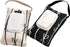 REDYY Pack Sturdy Cotton Wet Wipe Storage Quilted Bowknot Stripe Designs Soft Travel Tissue Holder for On The Way Moms