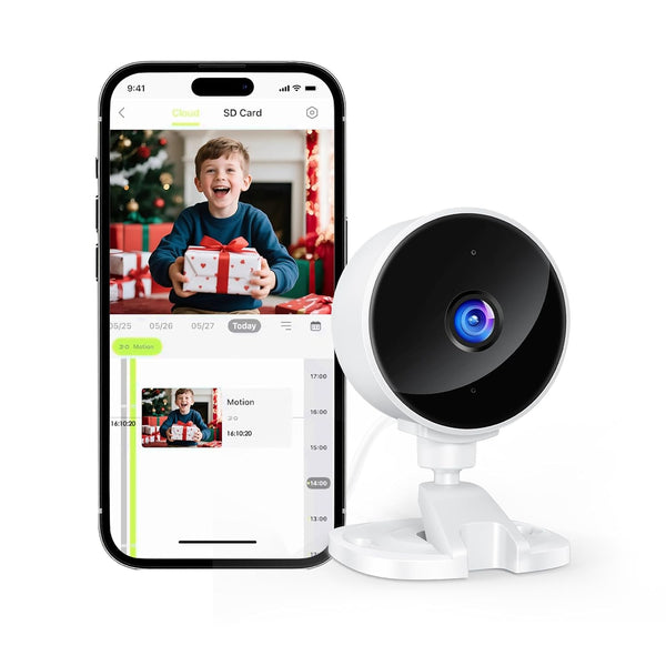 YOTON Indoor Security Camera 2.4GHz, Baby Monitor, Pet Camera, Dog Cam, Night