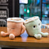 Latte 11.8 Inch Plush Pillow - Coffee Cup Doll Toy, Birthday Gift for Kids, Adults