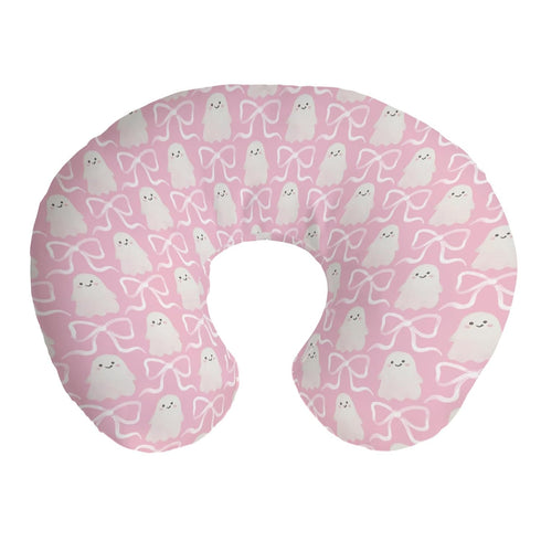 Cstdyfrv Halloween Spooky Bows Nursing Pillow Covers Cute Pastel Bows Stretchy Nursing Covers