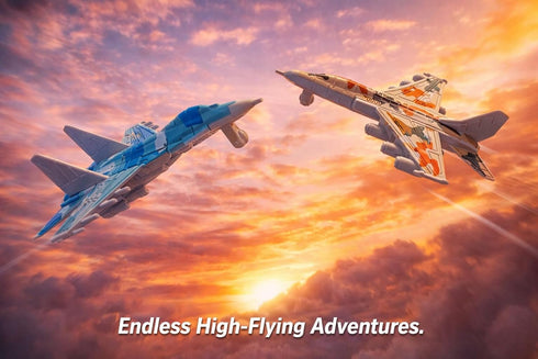 Generic 6-Pack Set Plane Toys Airplane Mini Fighter Jets for Kids Small Military Glide Planes, Party Favors & Gifts
